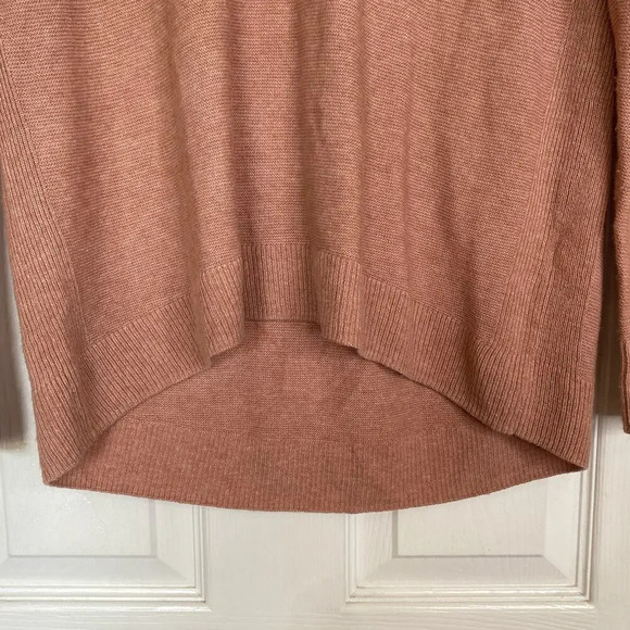 MADEWELL Kimball Pullover Sweater Size Small Merino Wool Alpaca Muted Peach - Picture 6 of 8